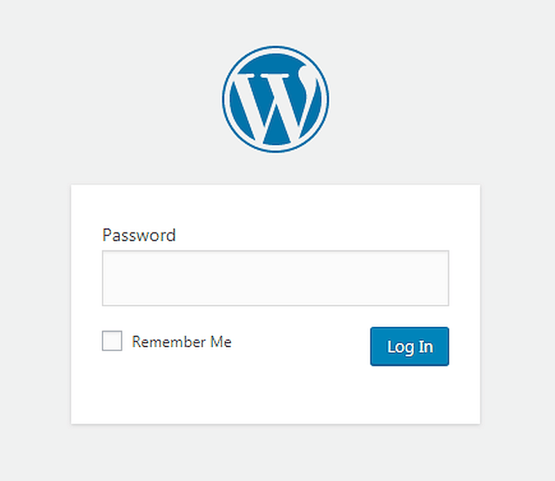 Password Protect Your Site